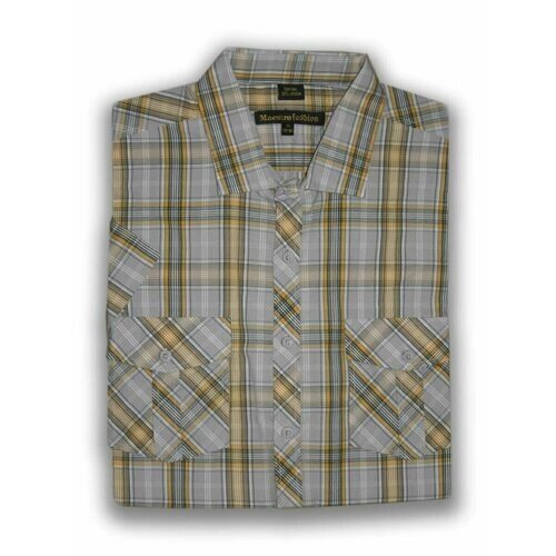 Рубашка Maestro, размер 44/S/178-186/39 ворот, серый
