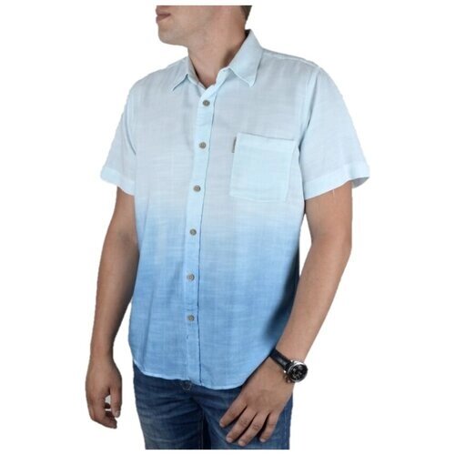 Рубашка Maestro, размер 46/S, голубой