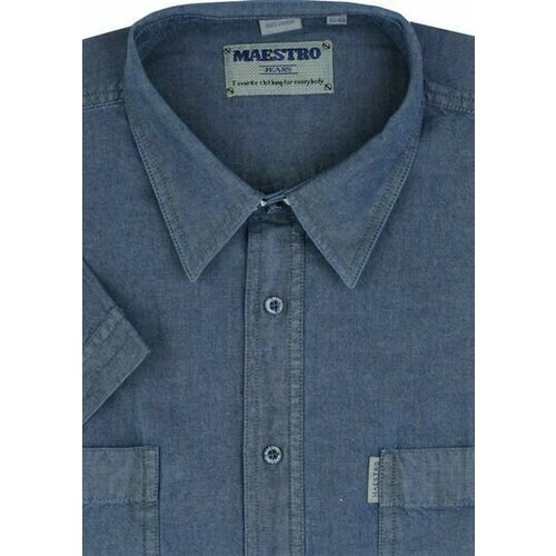 Рубашка Maestro, размер 46/S, синий