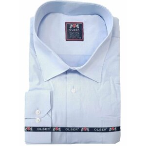 Рубашка Olser, размер 7XL, голубой