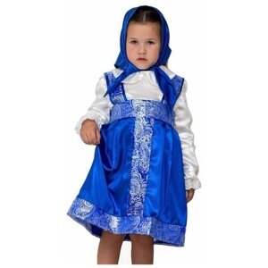 Русский народный костюм для девочки василисушка, арт. 2487 размер:140-152 см (8-10 лет)