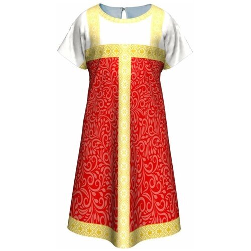 Русское народное платье на девочку (17817) 152 см