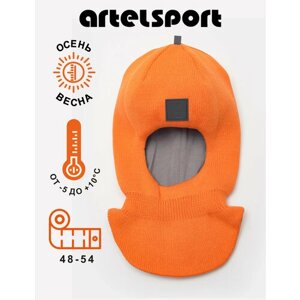 Шапка ARTEL Мелу, размер 52, оранжевый