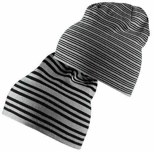Шапка бини adidas, размер RUS 56-60, серый