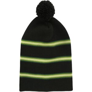 Шапка бини ANRU, размер Универсальный, зеленый, черный