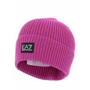 Шапка EA7, размер M, розовый