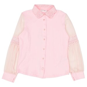 Школьная блуза Белый Слон, размер 146, розовый
