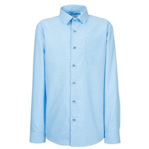 Школьная рубашка Tsarevich, размер 140-146, голубой
