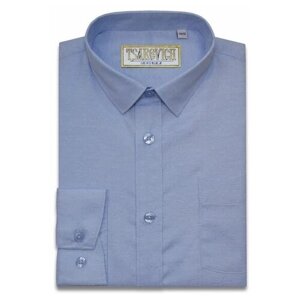 Школьная рубашка Tsarevich, размер 140-146, синий