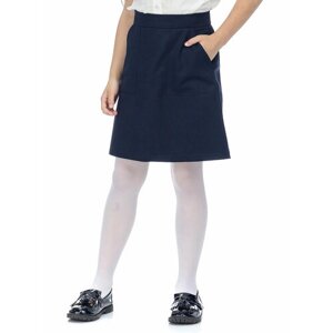 Школьная юбка LETTY, размер 134, синий