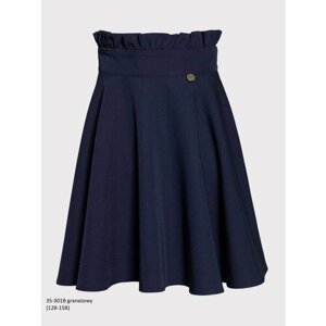 Школьная юбка SLY, размер 128, синий