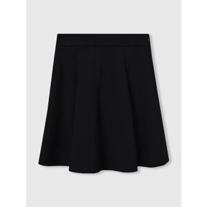 Школьная юбка UNITED COLORS OF BENETTON, плиссированная, мини, размер 130 (M), черный