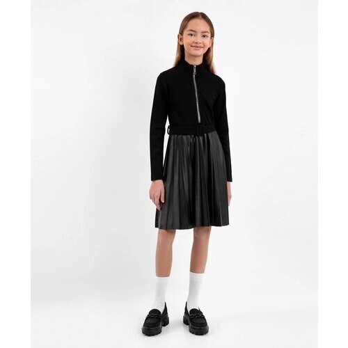Школьное платье Gulliver, размер 170, черный