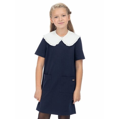 Школьное платье LETTY, размер 152, синий