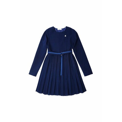 Школьное платье Leya. me, размер 152, синий