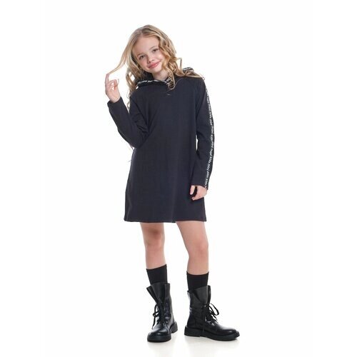 Школьное платье Mini Maxi, размер 122, черный