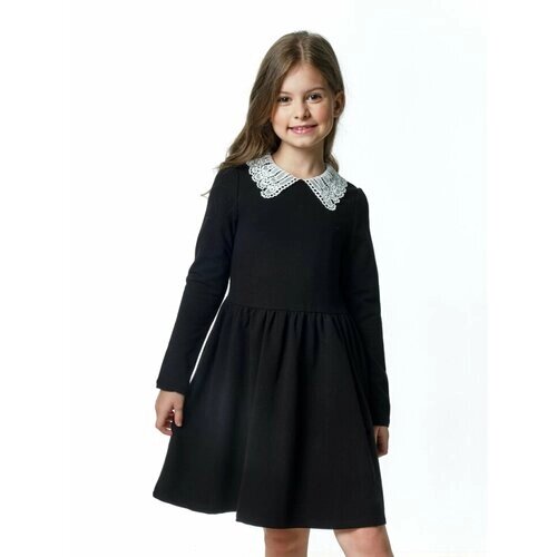 Школьное платье Mini Maxi, размер 146, черный