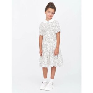 Школьное платье Prime Baby, размер 104-110, белый