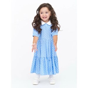 Школьное платье Prime Baby, размер 110-116, голубой