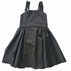 Школьное платье, размер 134, черный