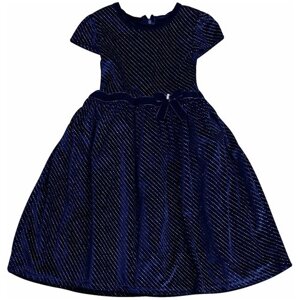 Школьное платье, размер 5/110, синий