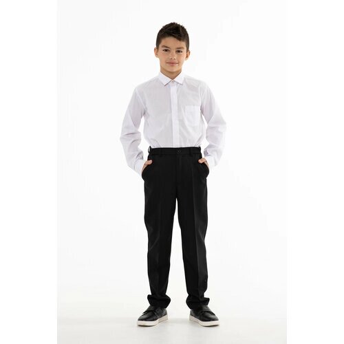 Школьные брюки Инфанта, размер 134/68, черный