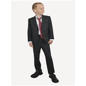 Школьный костюм для мальчика TUGI арт. 480-83 черный (122 см (7 лет)