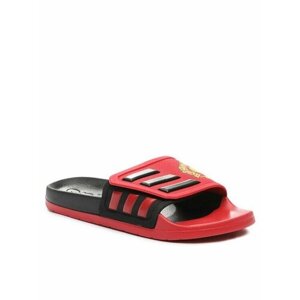 Шлепанцы adidas, размер EU 48,5, красный