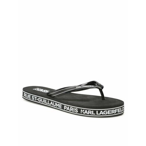 Шлепанцы Karl Lagerfeld, размер EU 44-45, черный