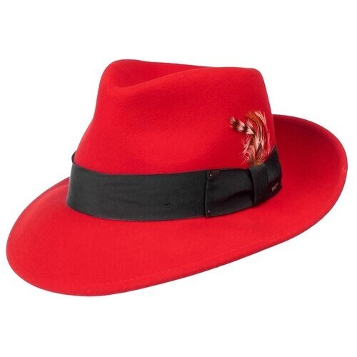 Шляпа Bailey, размер 59, красный