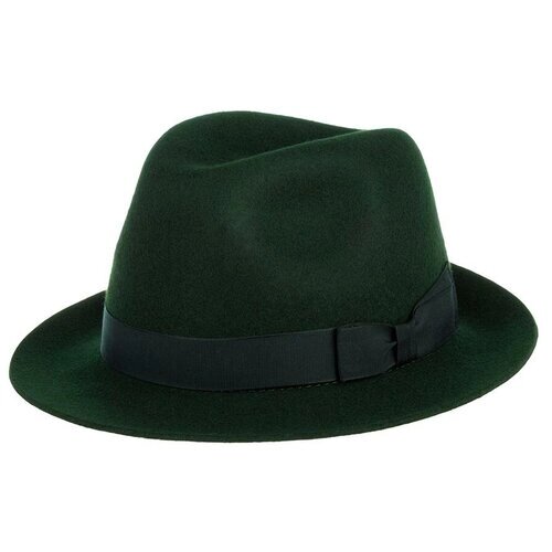 Шляпа Christys, размер 61, зеленый