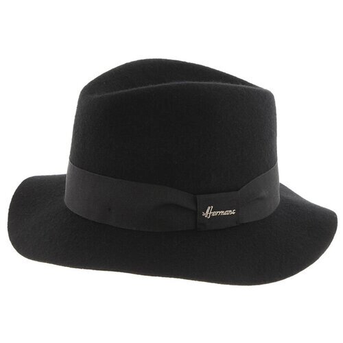 Шляпа Herman, размер 56, черный