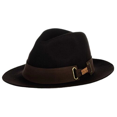 Шляпа Herman, размер 59, коричневый