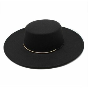 Шляпа , размер 56, черный
