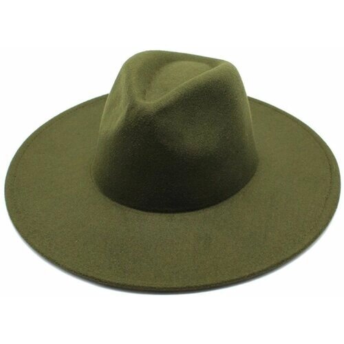 Шляпа , размер 56, зеленый