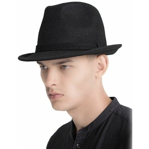 Шляпа Русь Модерн, размер 57, черный