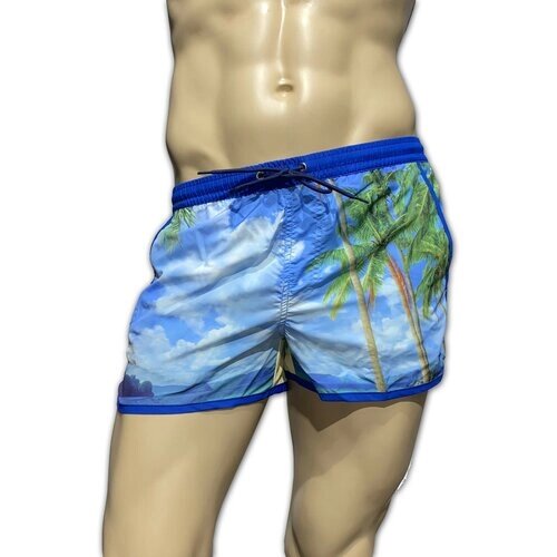 Шорты для плавания боксеры Allen Cox, размер L, синий