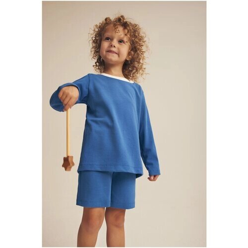 Шорты MARUSHIK детская пижама синий 116