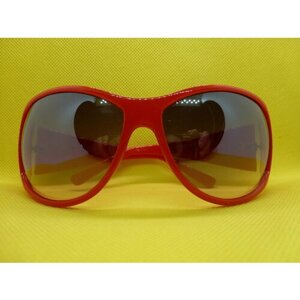 Солнцезащитные очки 92969, коричневый, красный