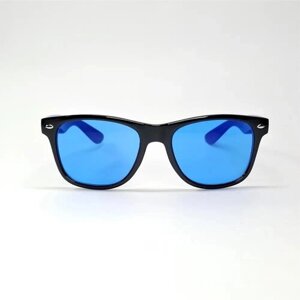 Солнцезащитные очки Adyd, черный, голубой