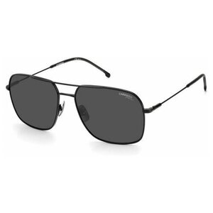 Солнцезащитные очки CARRERA, авиаторы, с защитой от УФ, поляризационные, для мужчин, черный