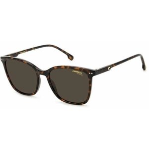 Солнцезащитные очки CARRERA, квадратные, с защитой от УФ, коричневый