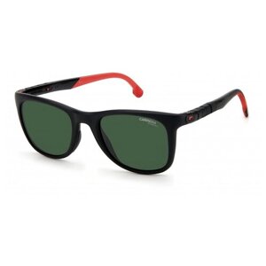 Солнцезащитные очки Carrera, квадратные, спортивные, с защитой от УФ, черный