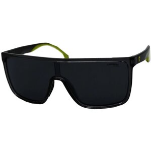 Солнцезащитные очки CARRERA, монолинза, оправа: пластик, черный