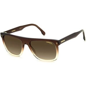 Солнцезащитные очки CARRERA, прямоугольные, коричневый
