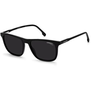 Солнцезащитные очки CARRERA, прямоугольные, спортивные, поляризационные, для мужчин, черный