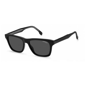 Солнцезащитные очки CARRERA, прямоугольные, спортивные, с защитой от УФ, поляризационные, для мужчин, черный