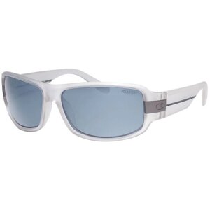 Солнцезащитные очки Champion, прямоугольные, оправа: пластик, спортивные, для мужчин, белый