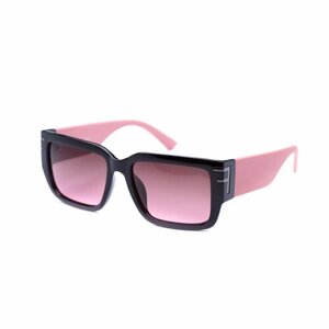 Солнцезащитные очки , черный, розовый
