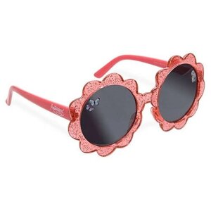 Солнцезащитные очки Disney, оправа: пластик, со 100% защитой от УФ-лучей, для девочек, красный